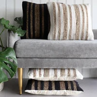 Cameron Chindi Cushion- Bone