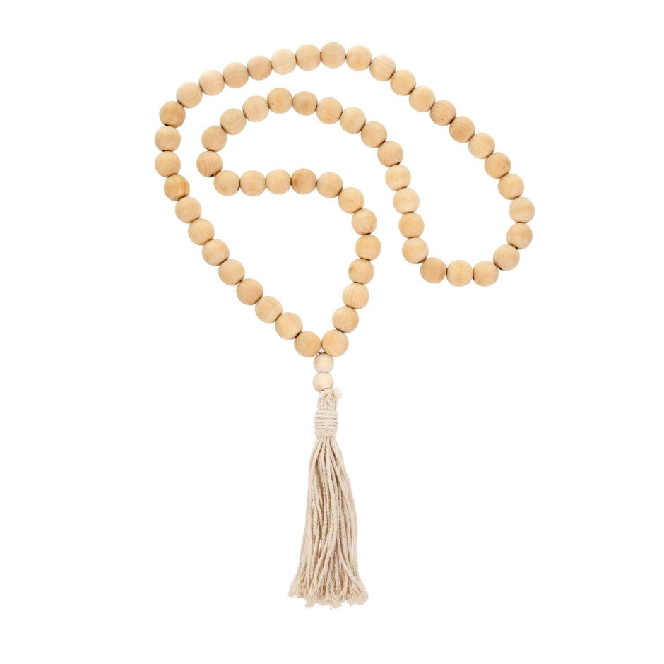 Tassel Blessing Beads, Natural