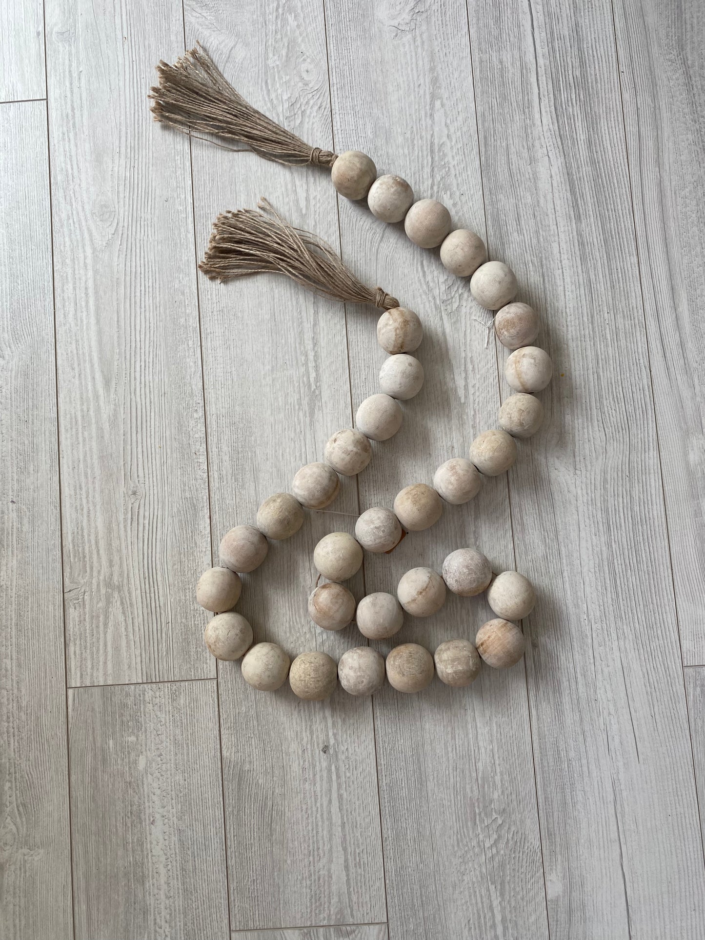 Wood Prayer Beads- Large