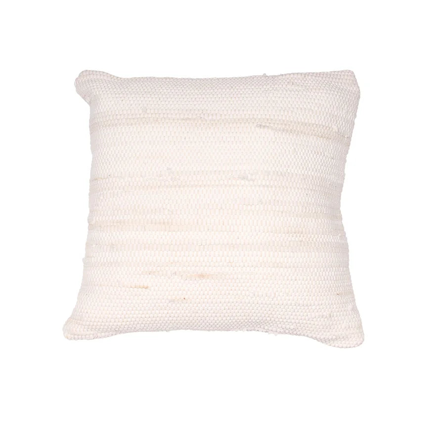 Solid Chindi Cushion- Bone