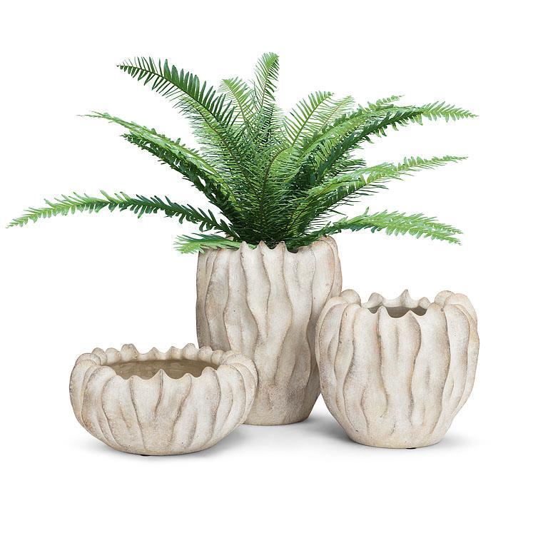 Wavy Pod Style Planter Medium