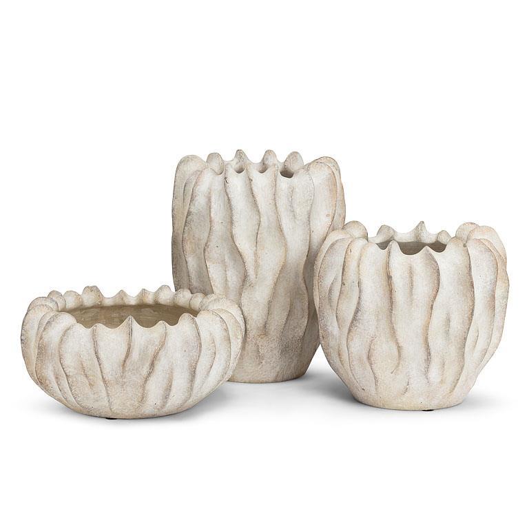 Wavy Pod Style Planter Medium